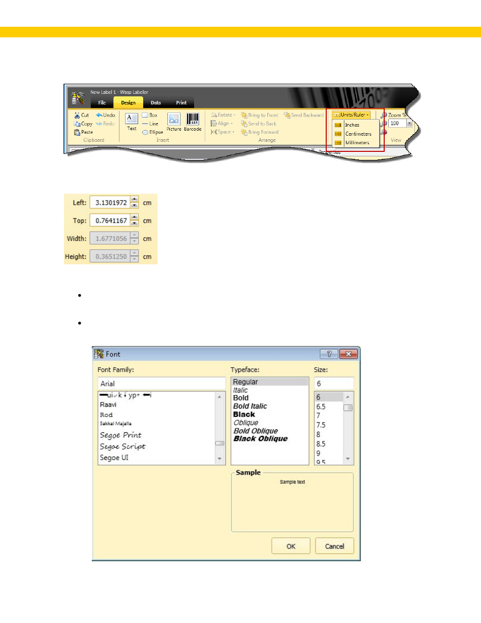 Wasp Barcode WaspLabeler +2D User Manual User Manual | Page 108 / 205