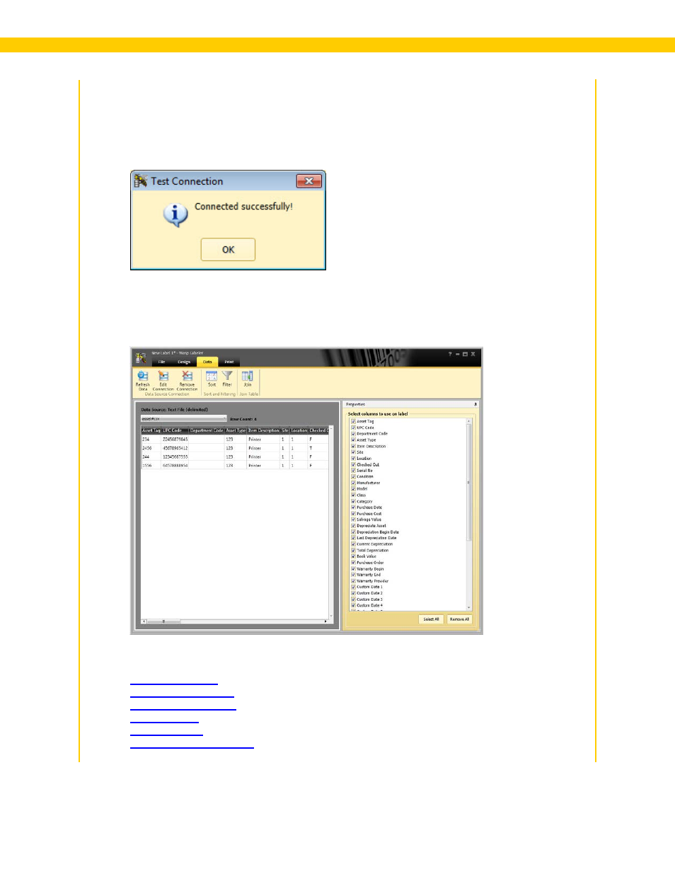 Wasp Barcode WaspLabeler +2D User Manual User Manual | Page 144 / 205