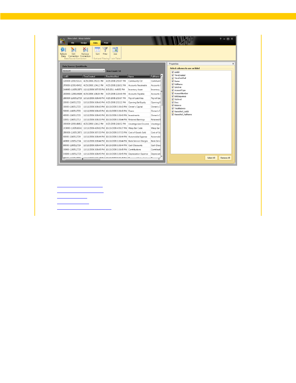 Text file | Wasp Barcode WaspLabeler +2D User Manual User Manual | Page 155 / 205