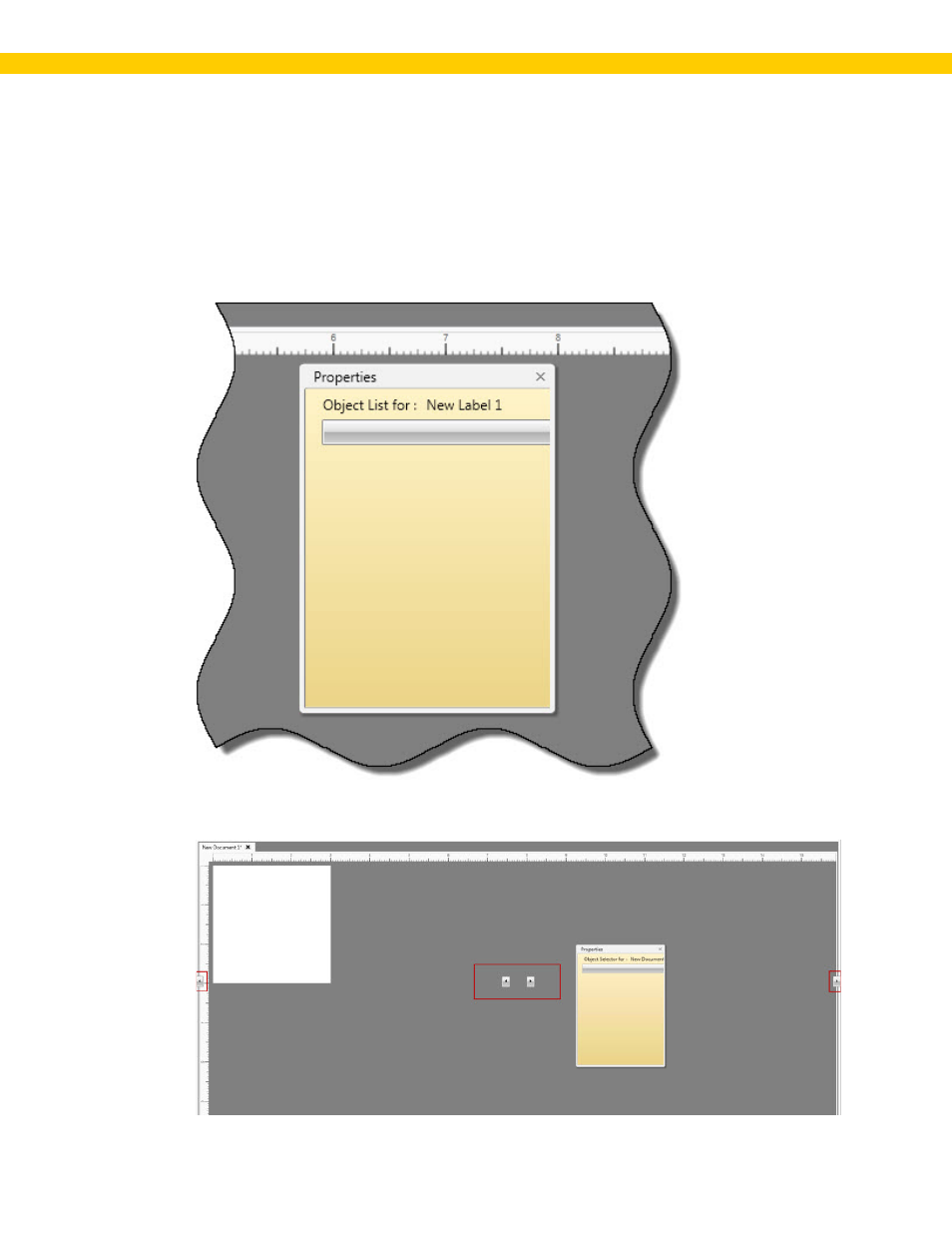 Move the properties box | Wasp Barcode WaspLabeler +2D User Manual User Manual | Page 16 / 205