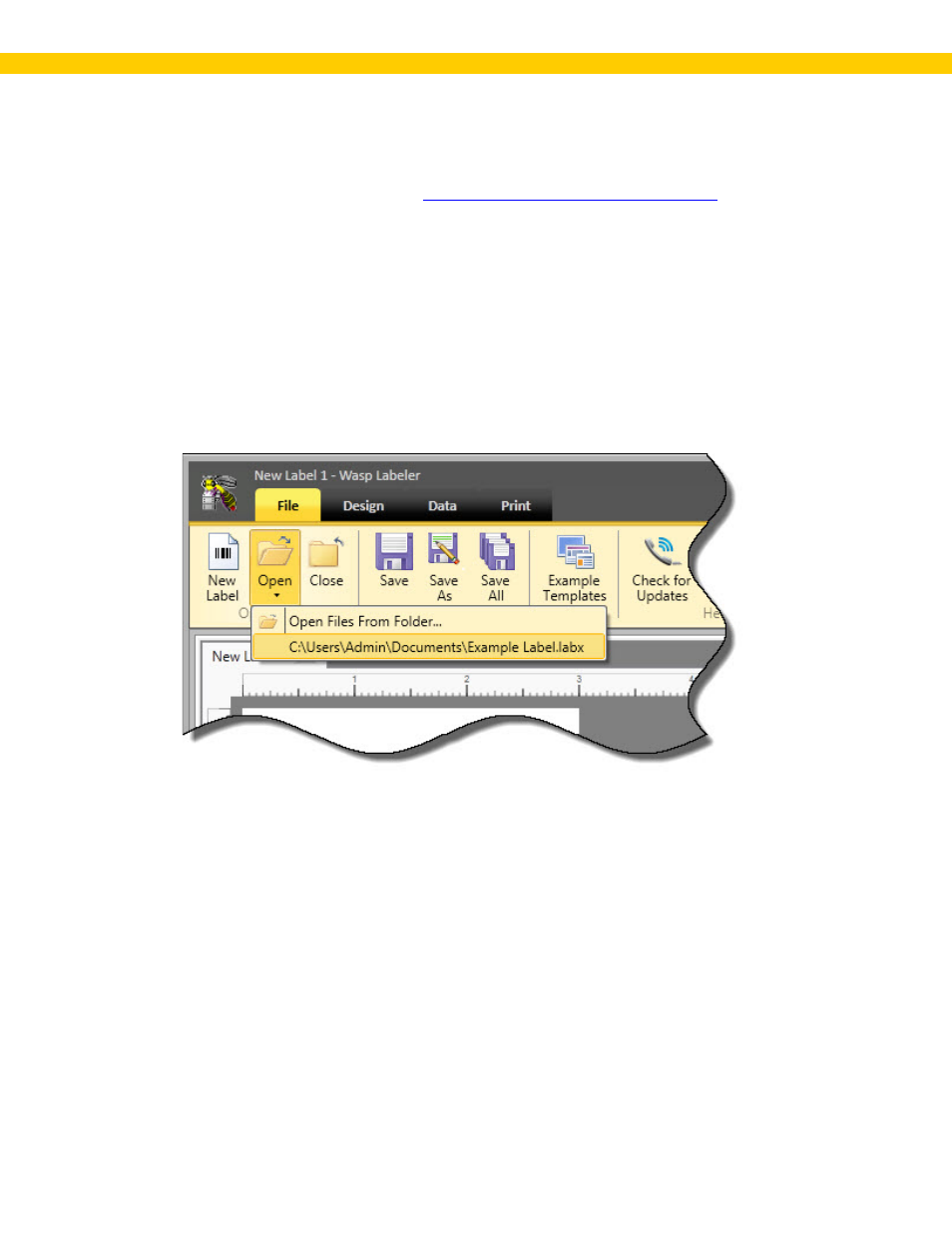 Wasp Barcode WaspLabeler +2D User Manual User Manual | Page 24 / 205