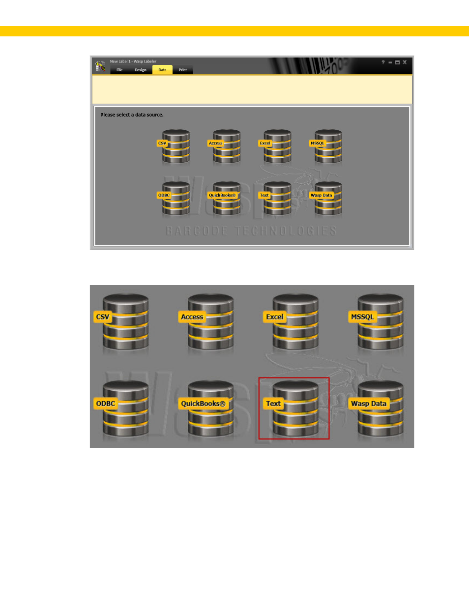 Wasp Barcode WaspLabeler +2D User Manual User Manual | Page 26 / 205