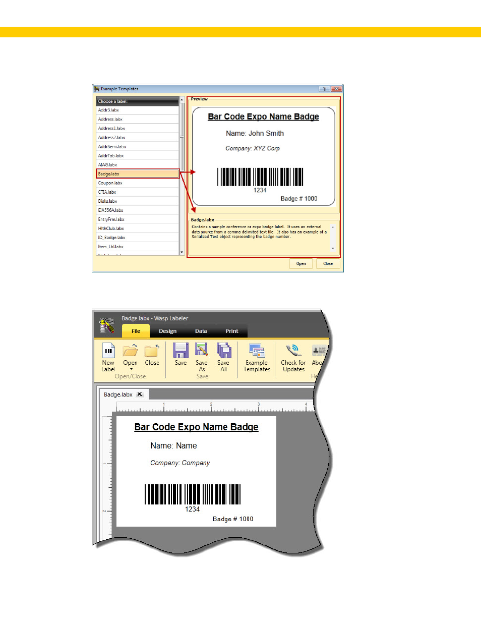 Wasp Barcode WaspLabeler +2D User Manual User Manual | Page 42 / 205