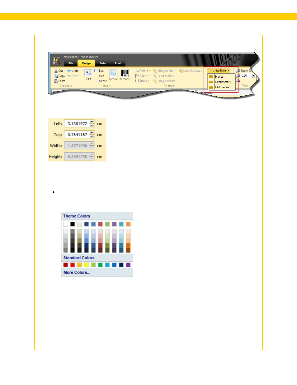 Wasp Barcode WaspLabeler +2D User Manual User Manual | Page 65 / 205