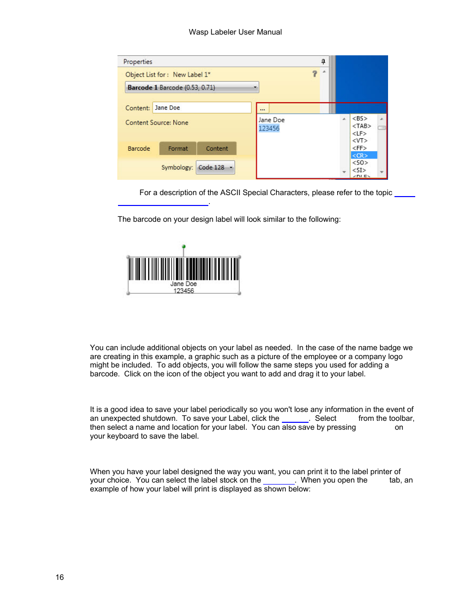 Wasp Barcode WaspLabeler +2D Getting Started User Manual | Page 17 / 51