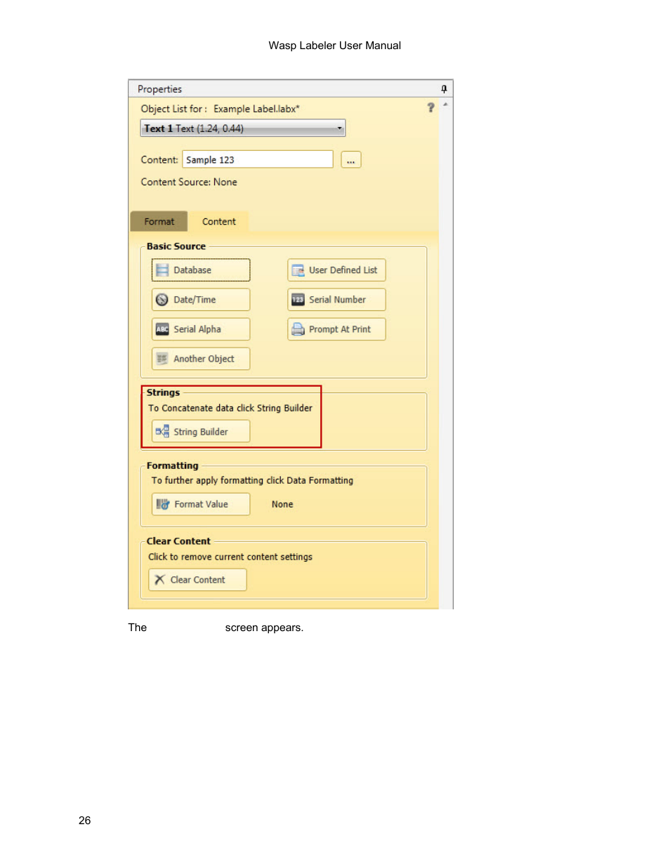 Wasp Barcode WaspLabeler +2D Getting Started User Manual | Page 27 / 51