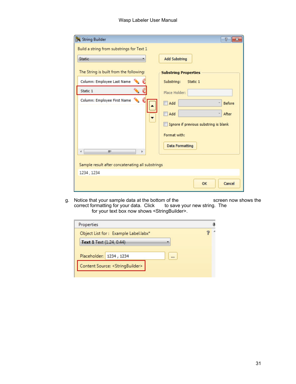 Wasp Barcode WaspLabeler +2D Getting Started User Manual | Page 32 / 51