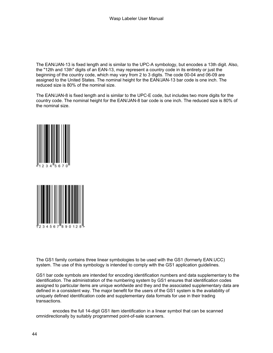 Wasp Barcode WaspLabeler +2D Getting Started User Manual | Page 45 / 51