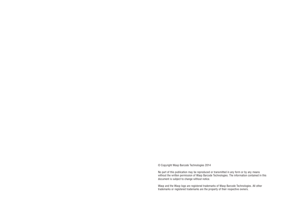 Wasp Barcode MobileAsset User Manual | Page 2 / 21
