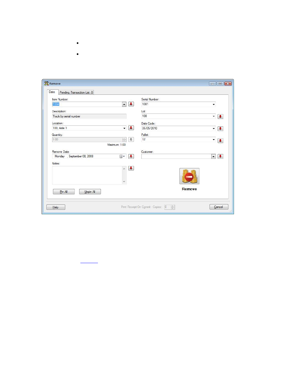 Wasp Barcode Inventory Control User Manual | Page 157 / 518