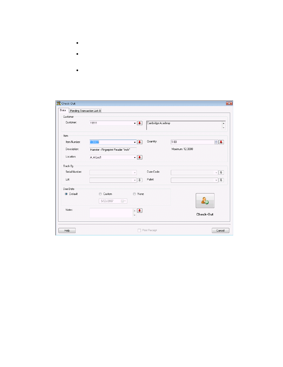 Wasp Barcode Inventory Control User Manual | Page 169 / 518