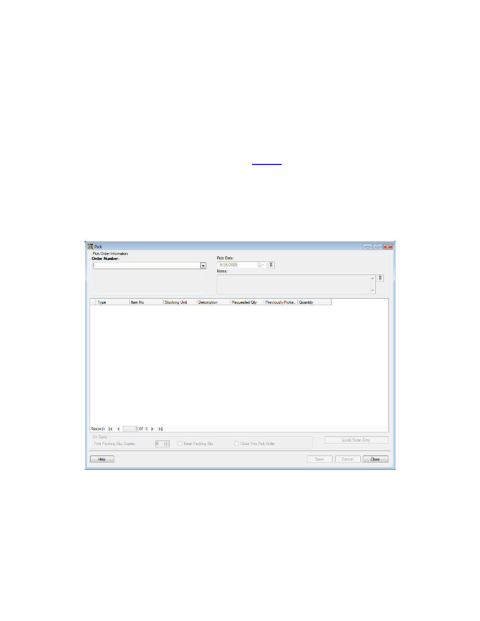 5 picking orders, R to, Picking orders | Topic | Wasp Barcode Inventory Control User Manual | Page 196 / 518