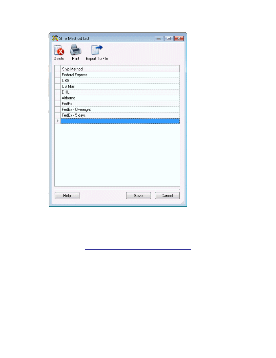 2 deleting/printing/exporting ship methods | Wasp Barcode Inventory Control User Manual | Page 222 / 518
