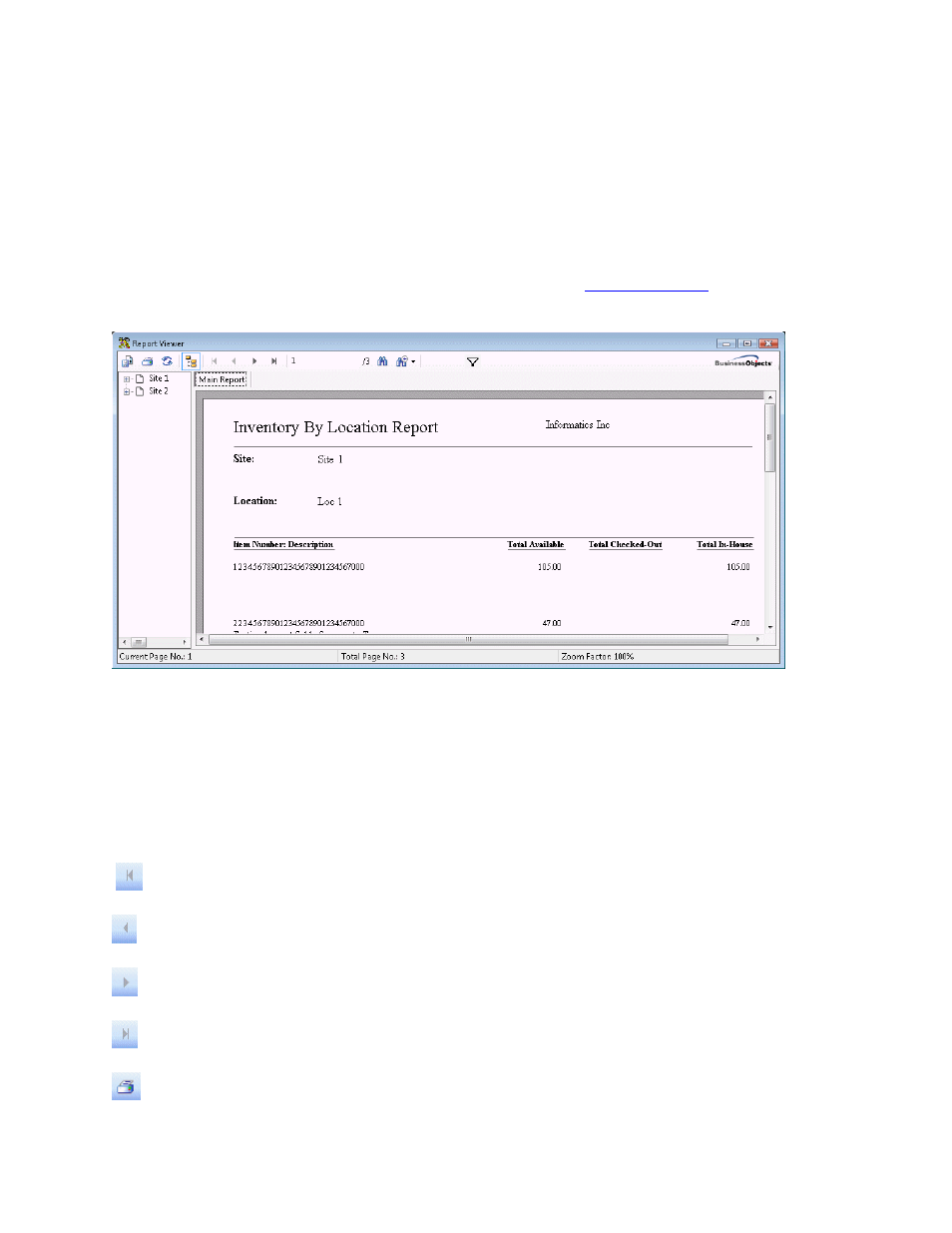 2 report viewer, Reports | Wasp Barcode Inventory Control User Manual | Page 236 / 518