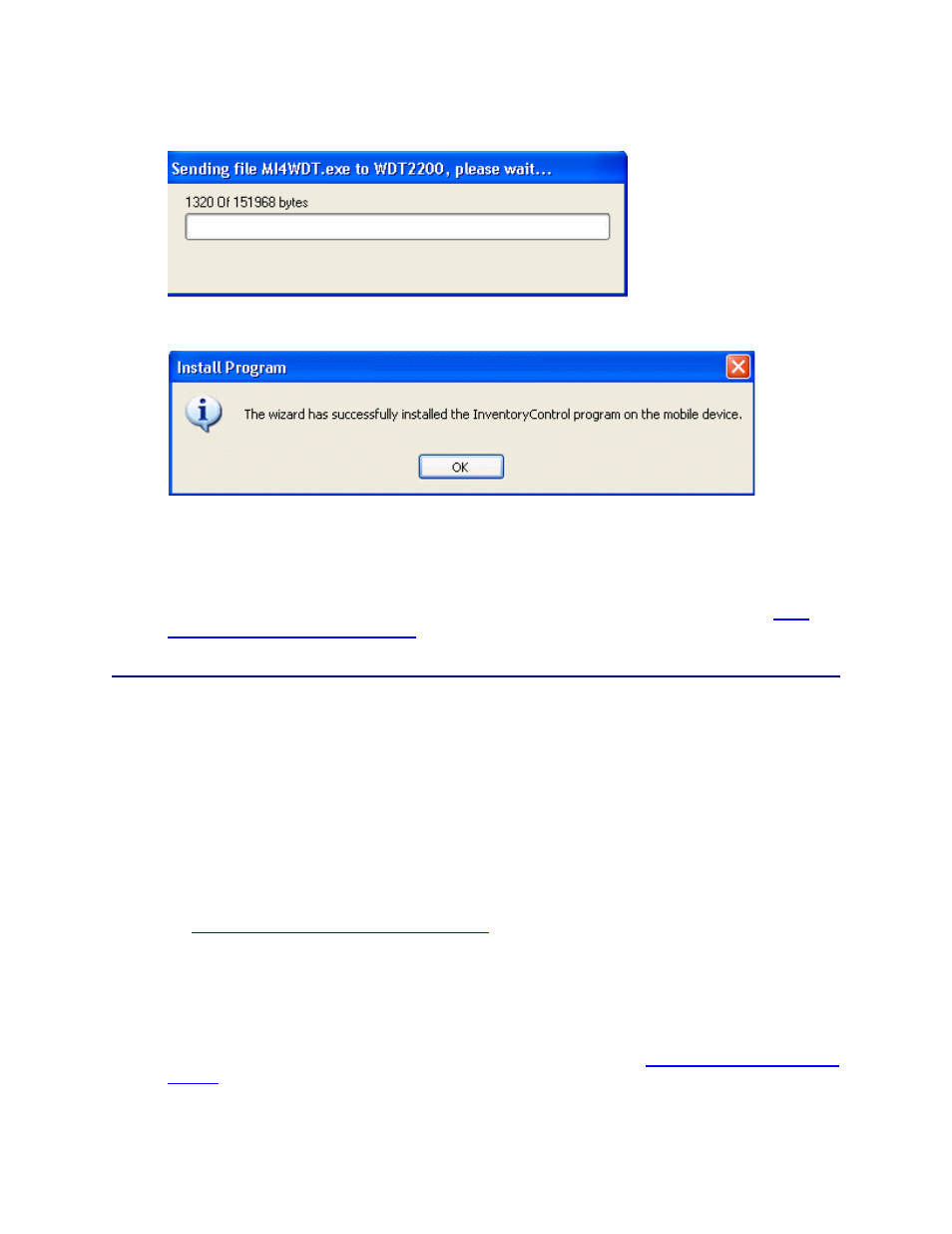 2 wdt2200 - creating the pdt database | Wasp Barcode Inventory Control User Manual | Page 309 / 518