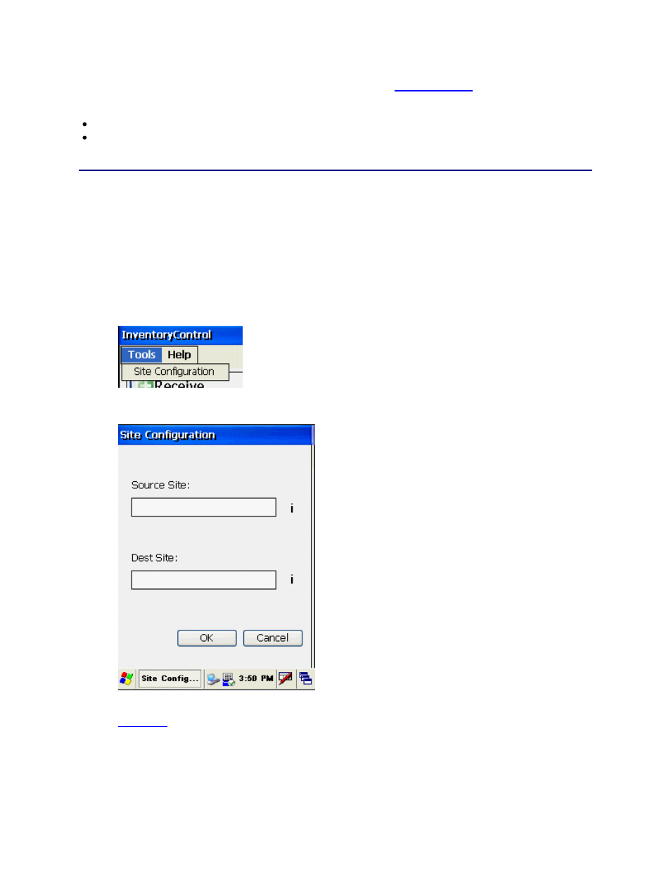 2 windows mobile device - site configuration, Windows mobile device site configuration | Wasp Barcode Inventory Control User Manual | Page 452 / 518