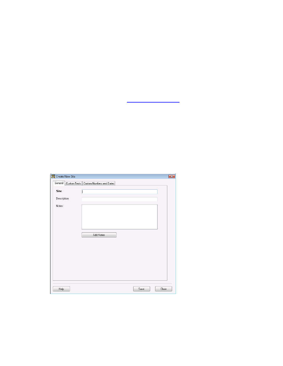 Chapter 5 - creating new data, 1 creating a new site, Define sites | R to the topic, Creating new sites, Creating a new site, Topic. for info | Wasp Barcode Inventory Control User Manual | Page 70 / 518