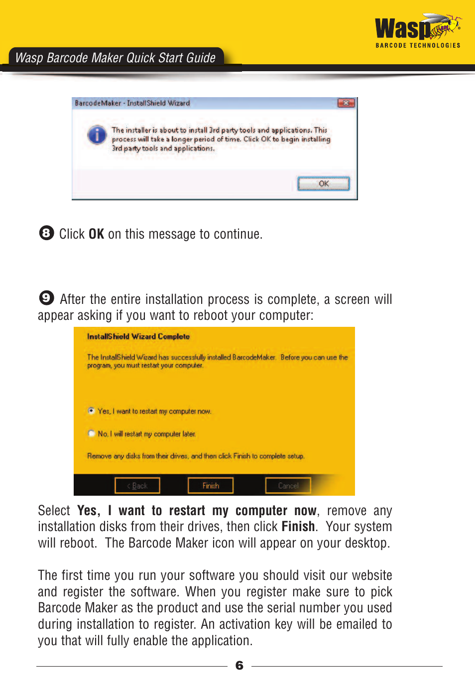 Wasp barcode maker quick start guide | Wasp Barcode Maker User Manual | Page 7 / 22
