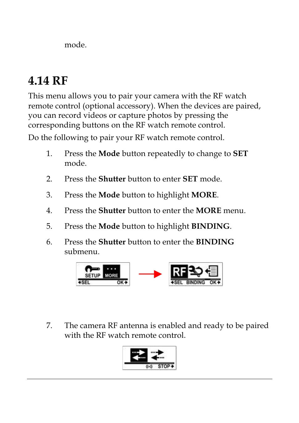 14 rf | WASPcam GIDEON HD Action Camera User Manual | Page 55 / 69