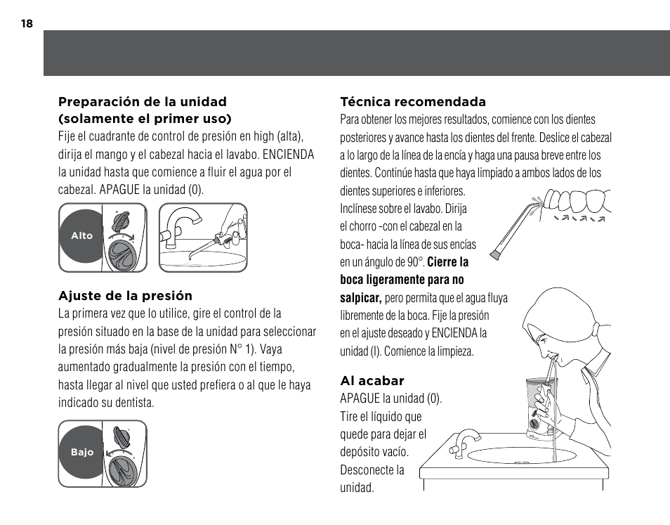 Waterpik WP-260 Owners Manual User Manual | Page 18 / 24