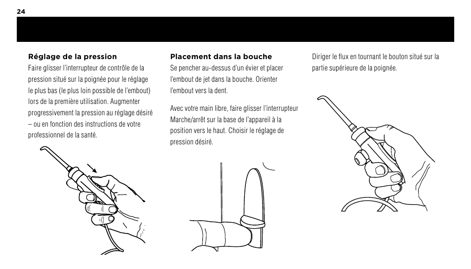 Waterpik WP-60 Owners Manual User Manual | Page 24 / 45