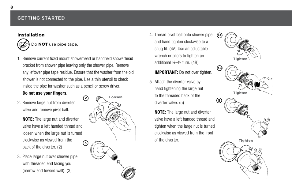 Waterpik WP-480 Owners Manual User Manual | Page 8 / 28