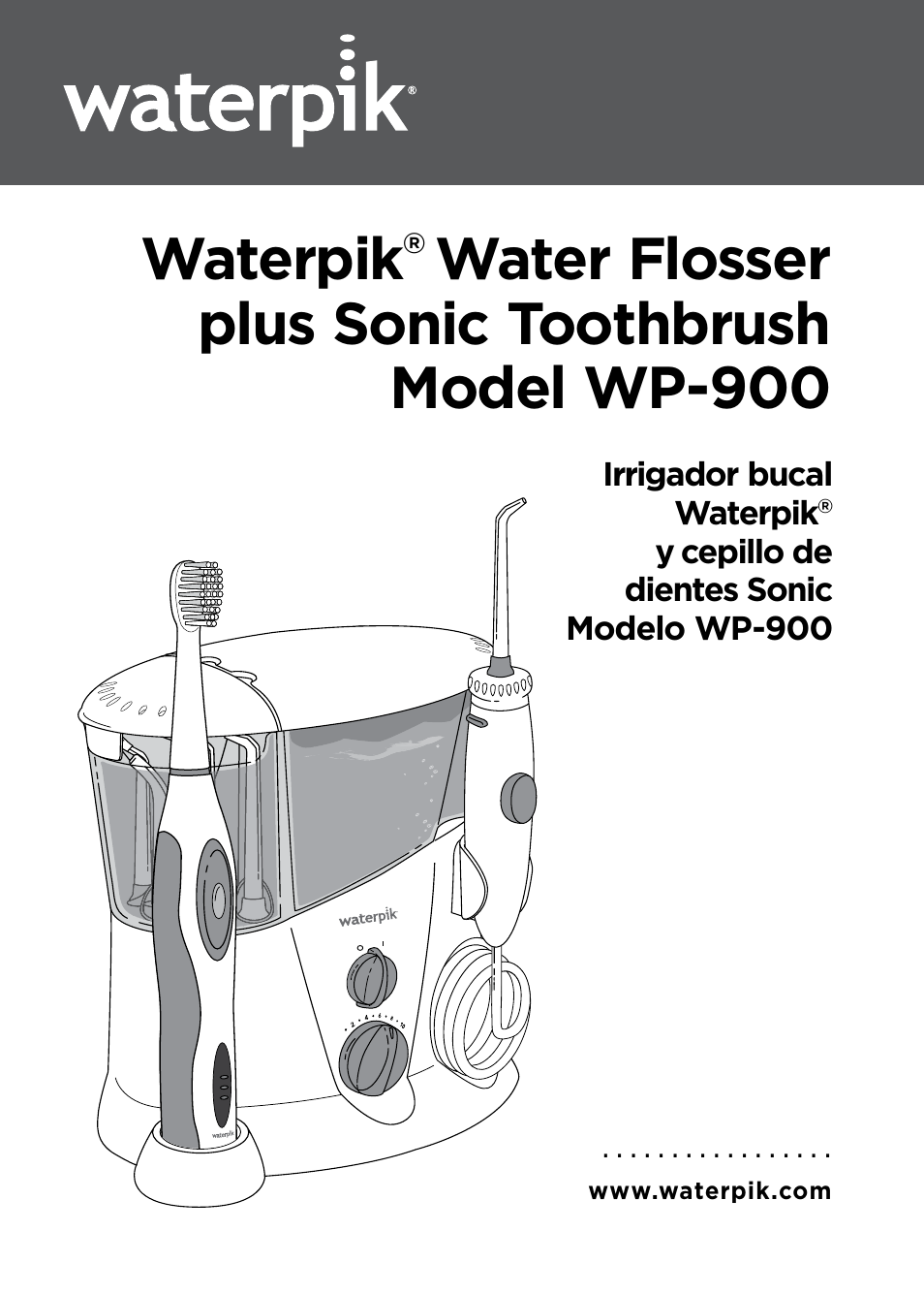 Waterpik WP-900 Owners Manual User Manual | 24 pages