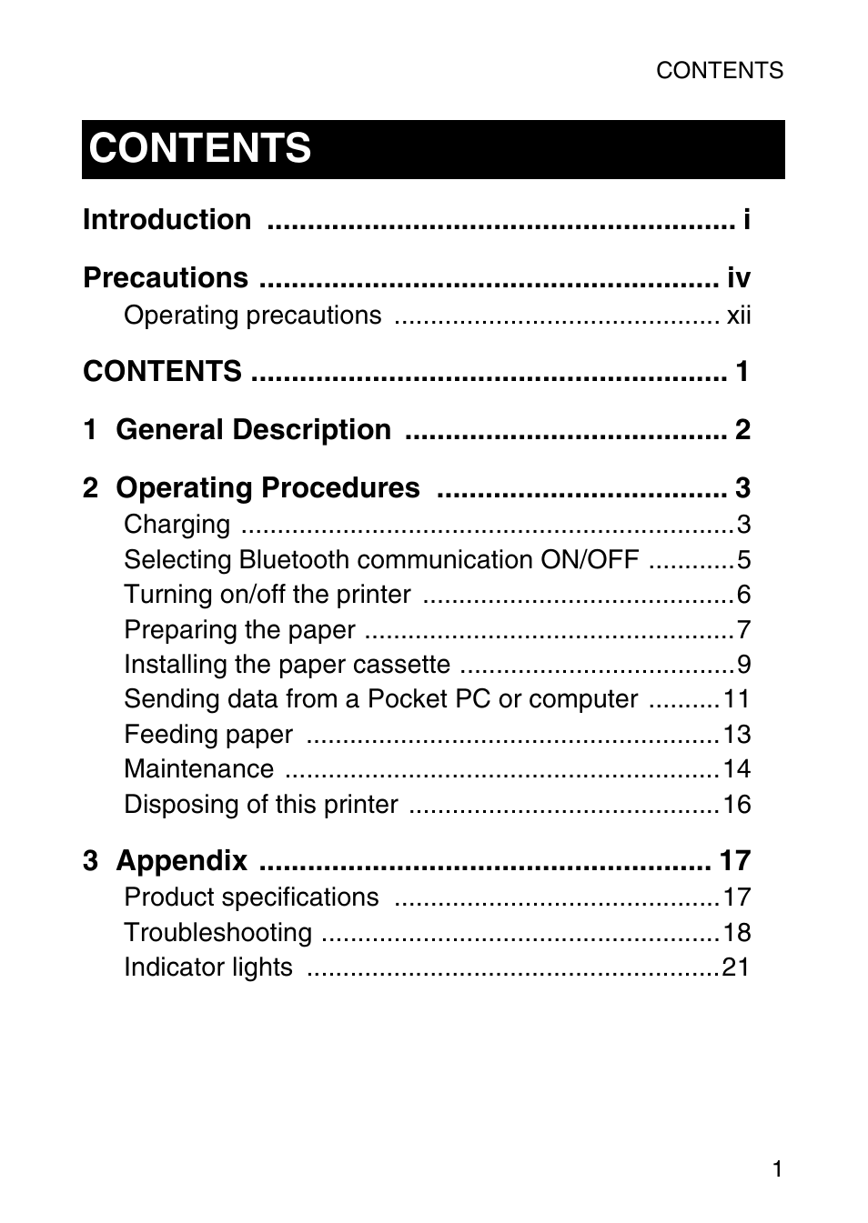 Brother MOBILE PRINTER MW-140BT User Manual | Page 16 / 86