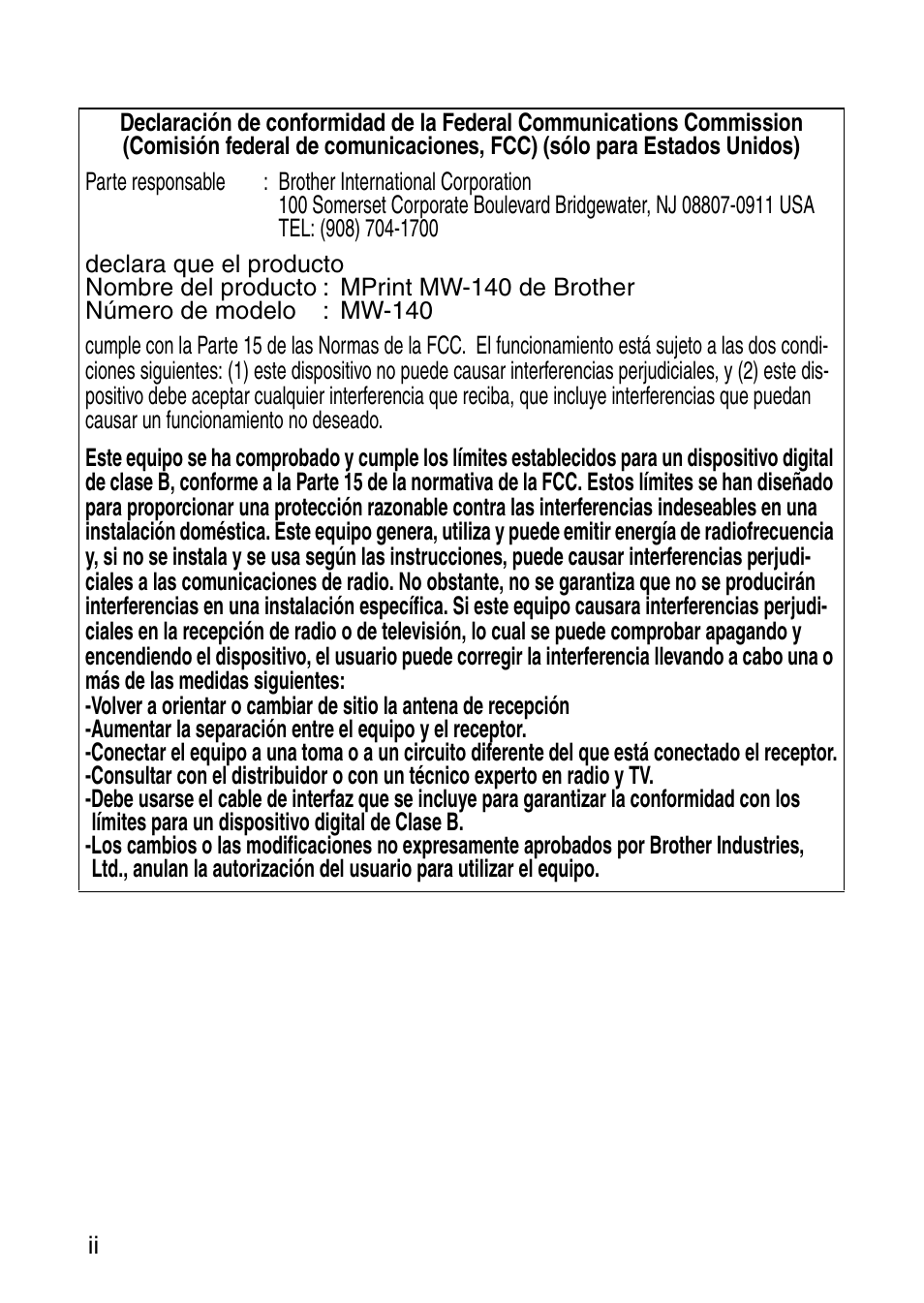 Brother MOBILE PRINTER MW-140BT User Manual | Page 46 / 86