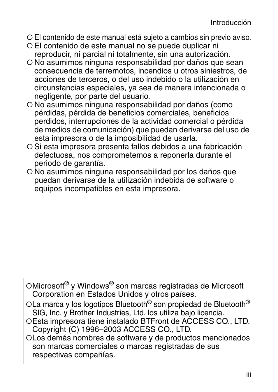 Brother MOBILE PRINTER MW-140BT User Manual | Page 47 / 86