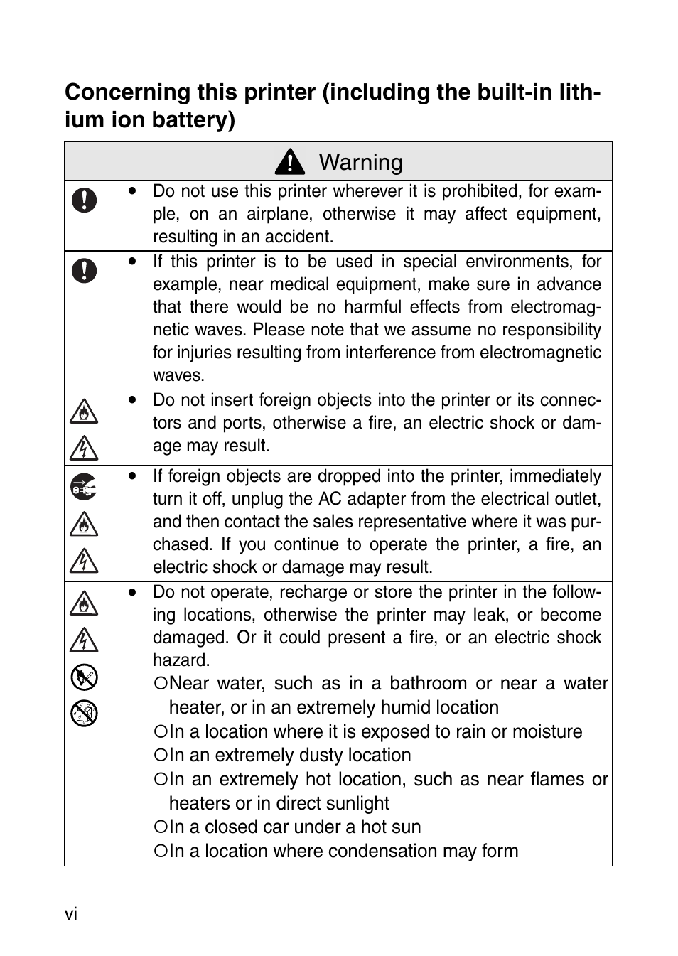 Brother MOBILE PRINTER MW-140BT User Manual | Page 7 / 86