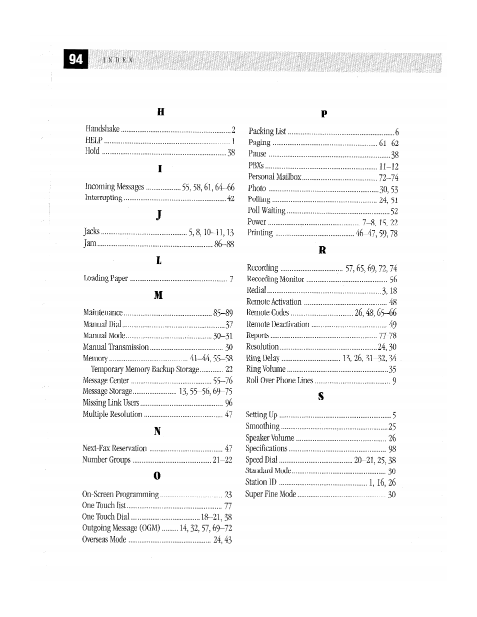 Brother MFC-370MC User Manual | Page 102 / 108