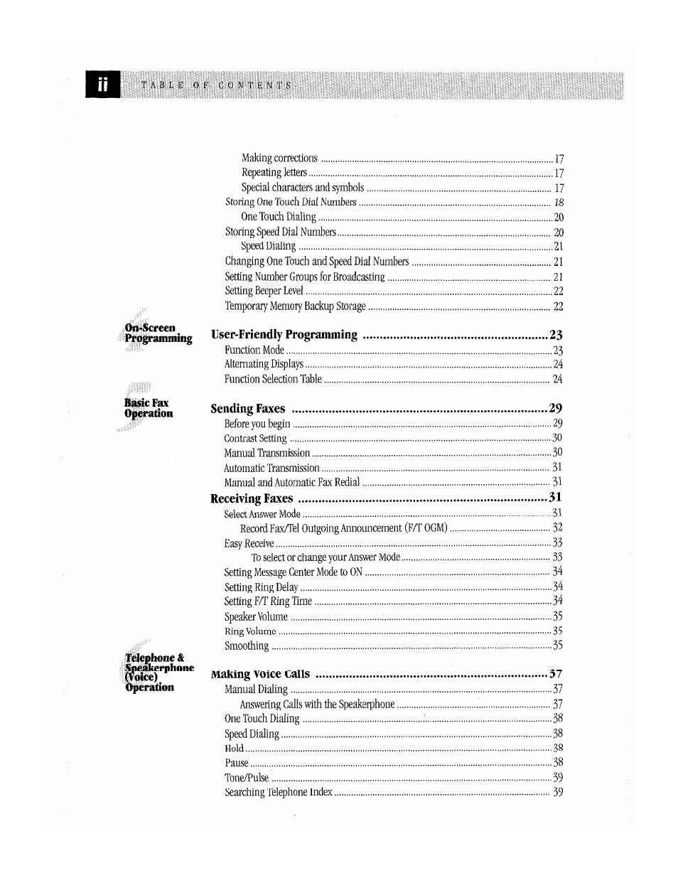 Iililiiif | Brother MFC-370MC User Manual | Page 4 / 108