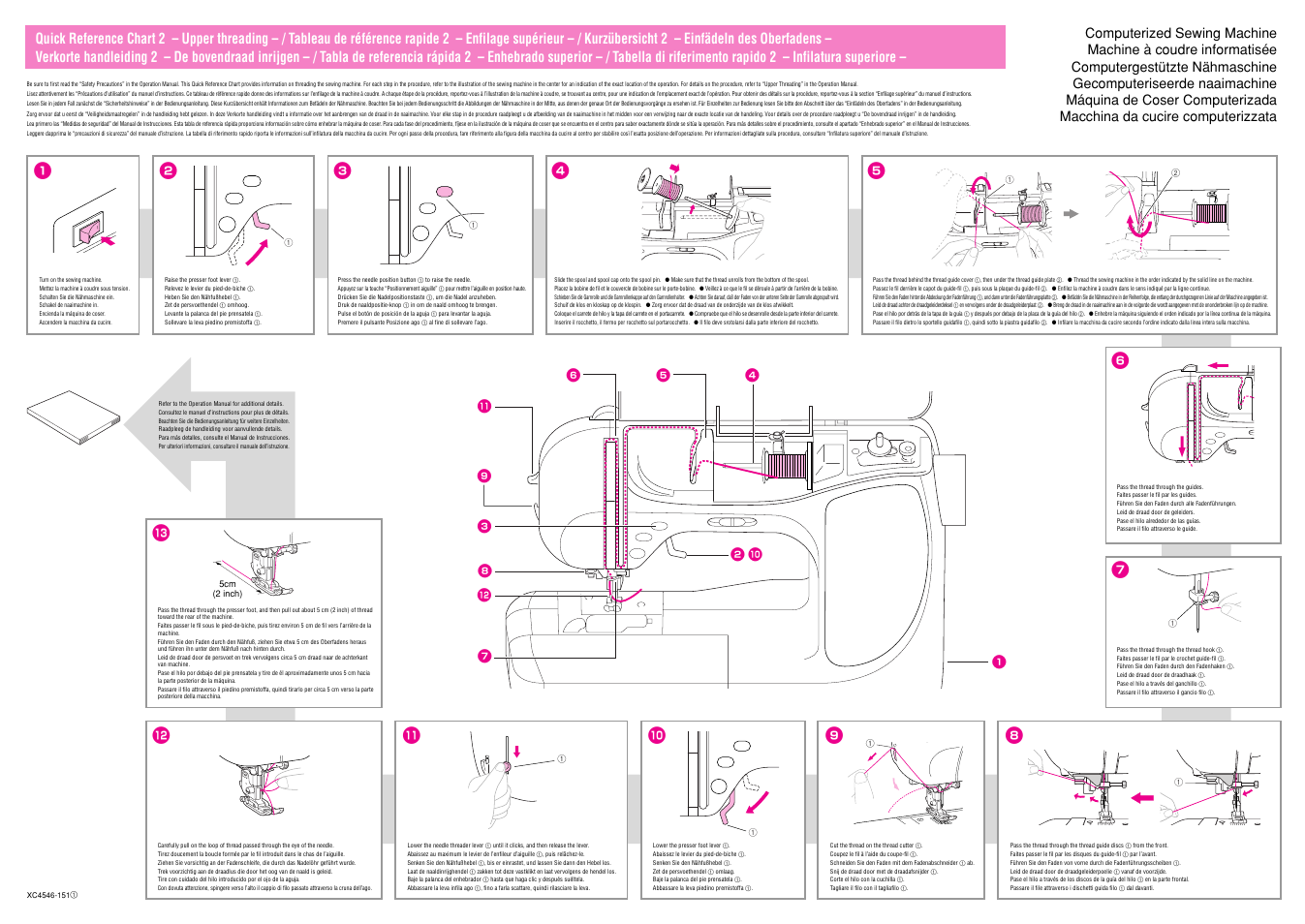 Brother XC5434-051 User Manual | Page 2 / 4