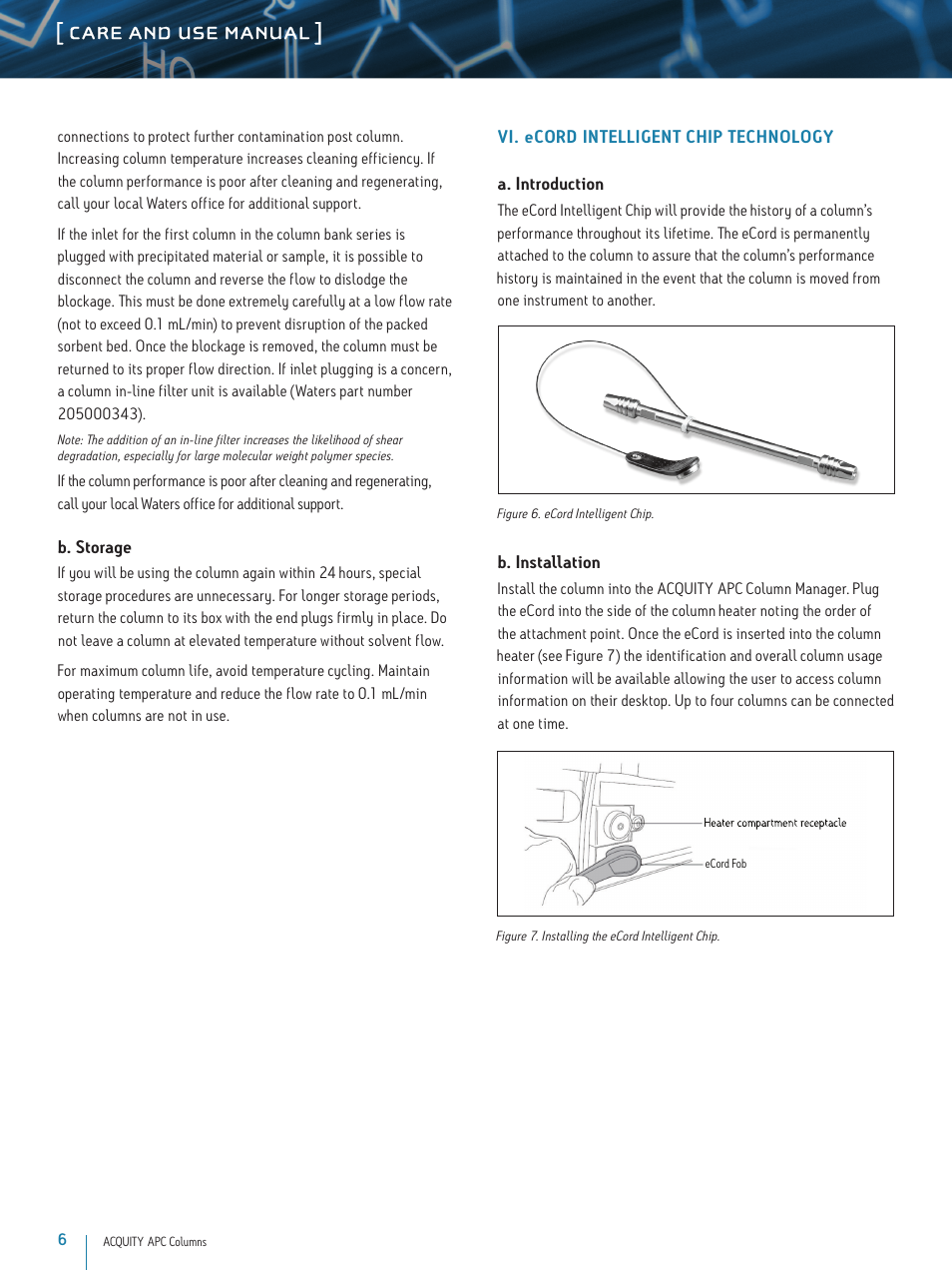 Waters ACQUITY APC Columns User Manual | Page 6 / 7