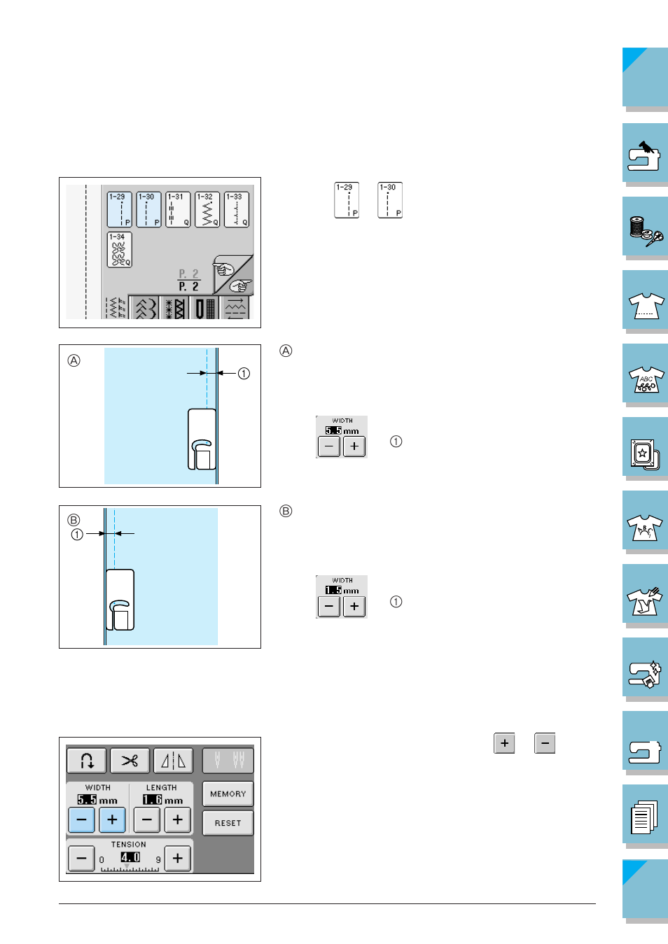 Piecing -29 | Brother ULT2002D User Manual | Page 102 / 319