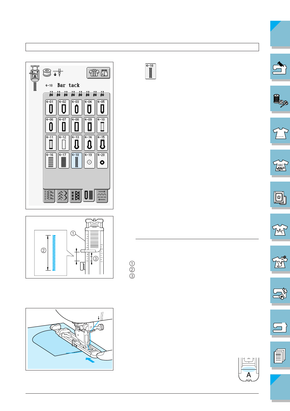 Bar tacks -59 | Brother ULT2002D User Manual | Page 132 / 319