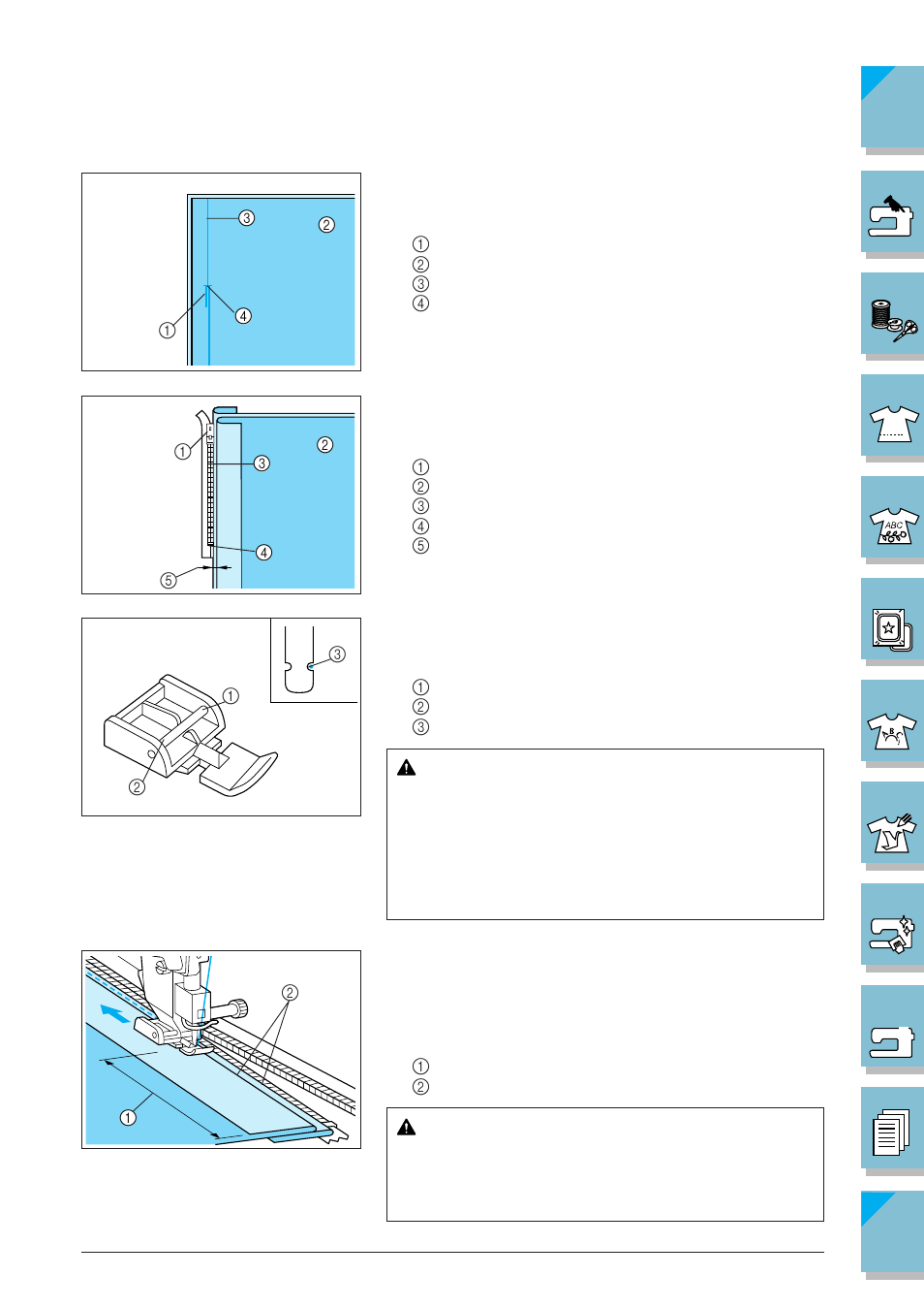 Caution | Brother ULT2002D User Manual | Page 142 / 319