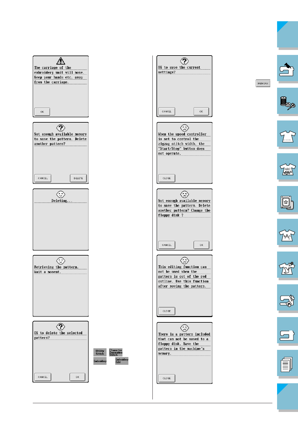 Brother ULT2002D User Manual | Page 309 / 319