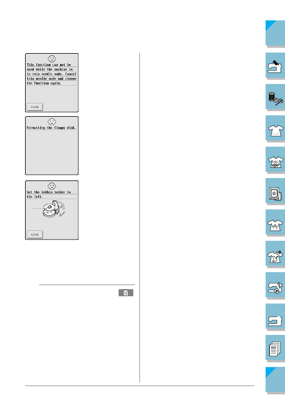 Alarm sounds -15 | Brother ULT2002D User Manual | Page 310 / 319