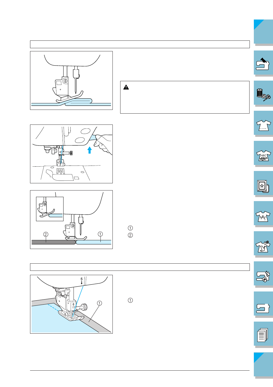 Caution | Brother ULT2002D User Manual | Page 61 / 319