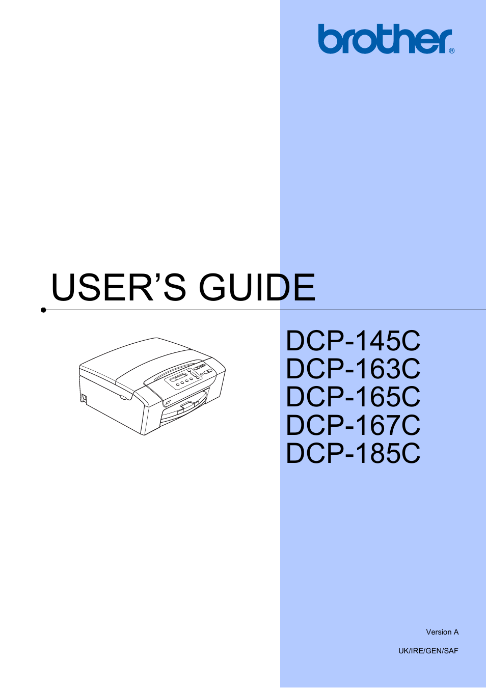 Brother DCP-165C User Manual | 111 pages