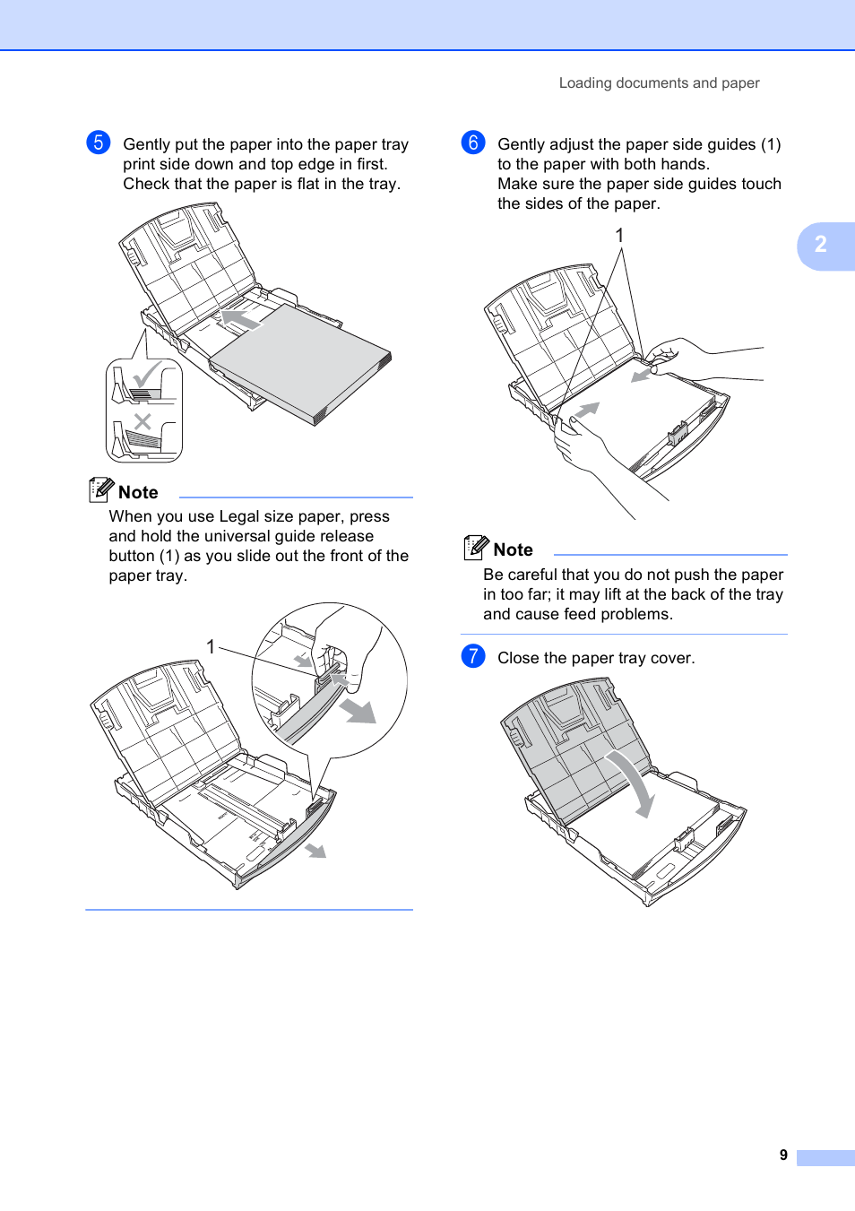 Brother DCP-165C User Manual | Page 17 / 111