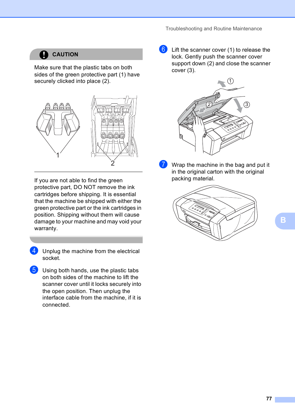 Brother DCP-165C User Manual | Page 85 / 111