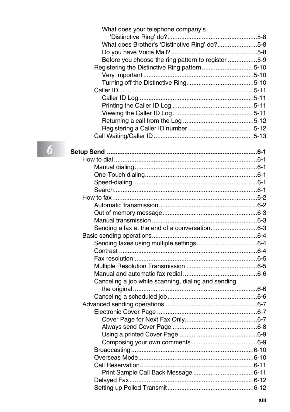 Brother 565 User Manual | Page 15 / 119