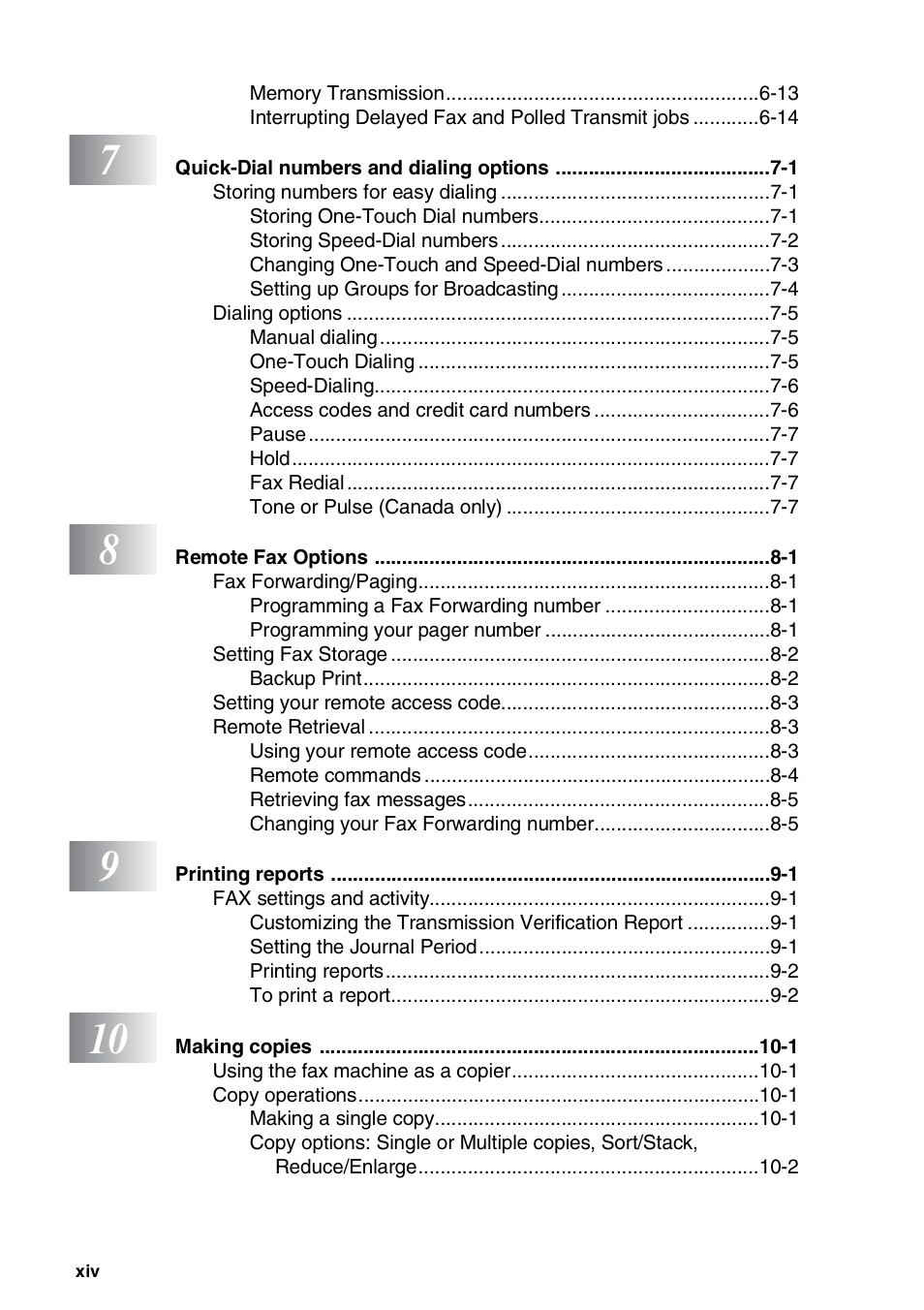 Brother 565 User Manual | Page 16 / 119