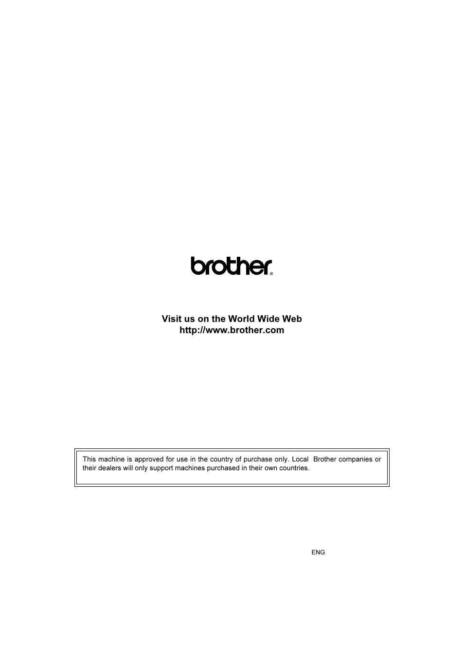 Brother eng | Brother IntelliFAX 1360 User Manual | Page 114 / 114