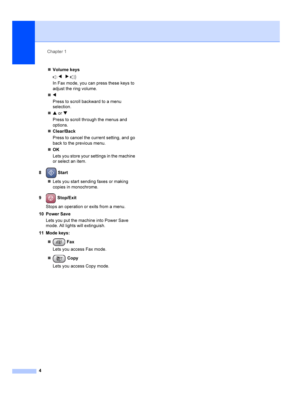 Brother IntelliFAX 1360 User Manual | Page 12 / 114