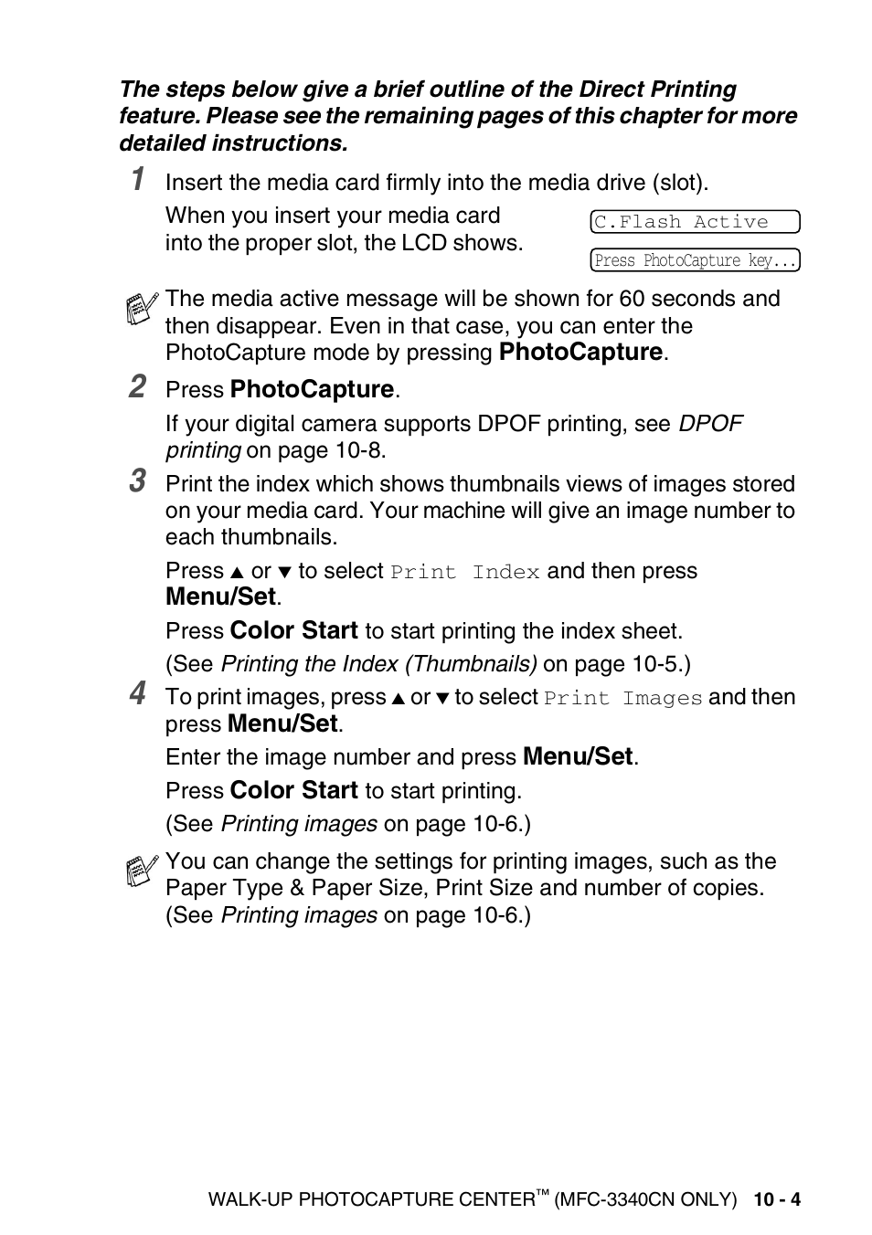 Brother FAX 1840C User Manual | Page 126 / 231