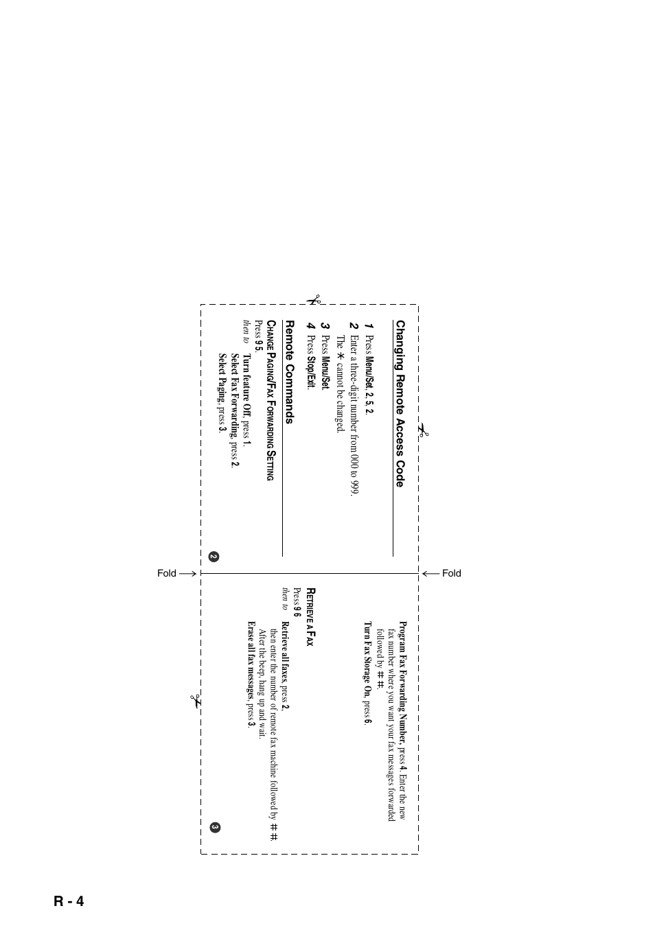 R - 4 | Brother FAX 1840C User Manual | Page 229 / 231